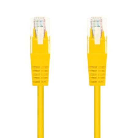 NANOCABLE CABLE RED LATIGUILLO RJ45 CAT.6 UTP AWG24, AMARILLO, 0.5 M (10.20.0400-Y)