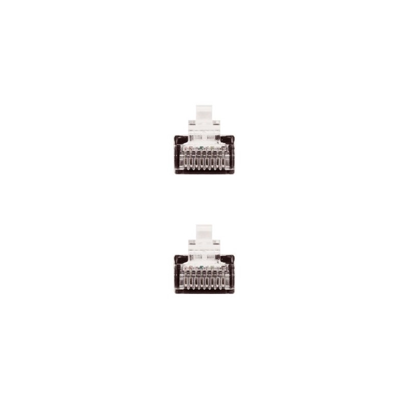 Nanocable 10.20.0402-BK cable de red 2 m Cat6e U/UTP (UTP) Negro