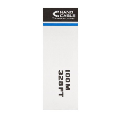 Nanocable CABLE RED RJ45 CAT.5E FTP RIGIDO AWG24, 100 M