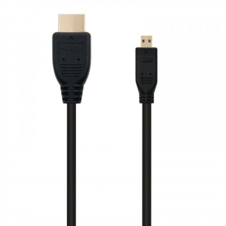 Nanocable CABLE MICRO HDMI V1.4 (ALTA VELOCIDAD / HEC), A/M-D/M, 1.8 M