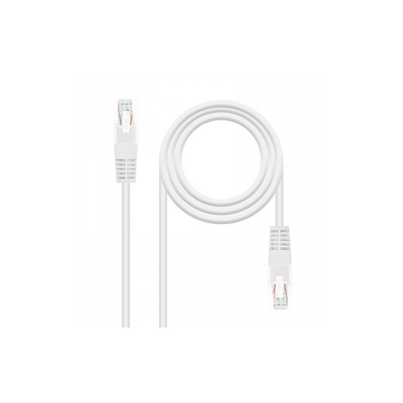 Nanocable 10.20.0101-W cable de red 1 m Cat5e U/UTP (UTP) Blanco
