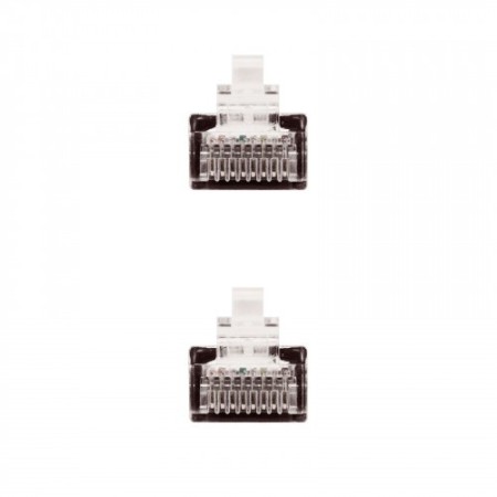 Nanocable CABLE RED LATIGUILLO RJ45 CAT.5E UTP AWG24, NEGRO, 5.0 M