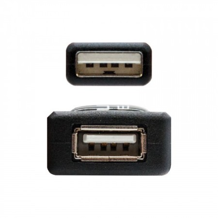Nanocable CABLE USB 2.0 PROLONGADOR CON AMPLIFICADOR, TIPO A/M-A/H, 5.0 M