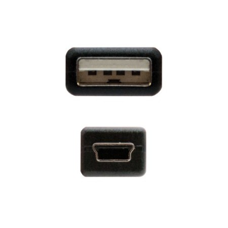 Nanocable CABLE USB 2.0, TIPO A/M-MINI USB 5PIN/M, 1.0 M