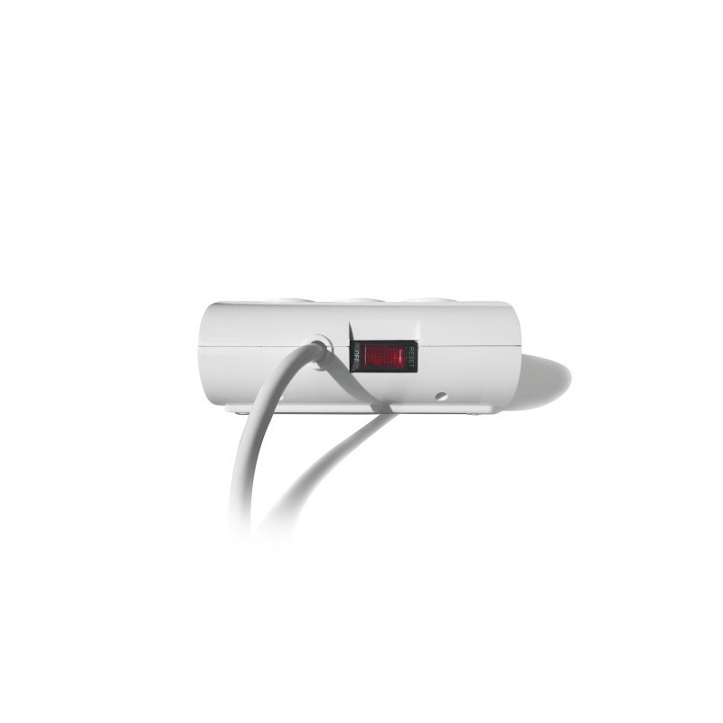 Ewent EW3935 base múltiple 1,5 m 5 salidas AC Interior Blanco