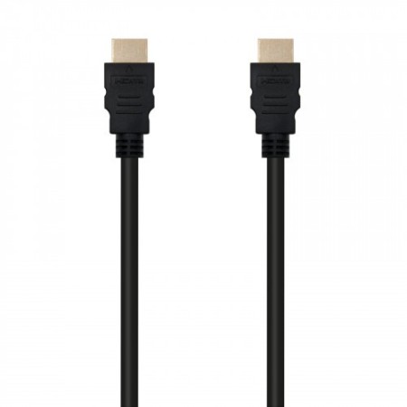 Nanocable HDMI, 5m cable HDMI HDMI tipo A (Estándar) Negro