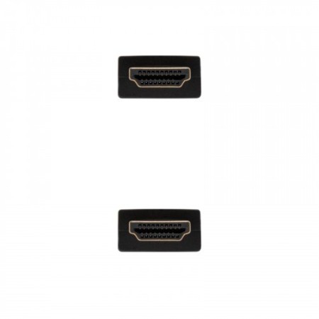 Nanocable HDMI, 5m cable HDMI HDMI tipo A (Estándar) Negro