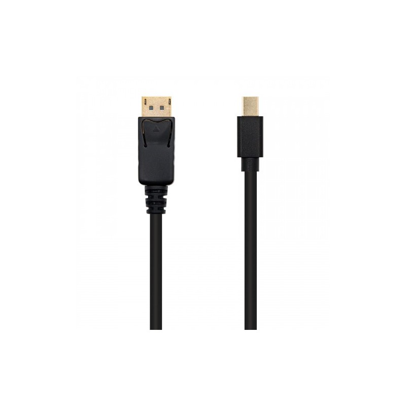 Nanocable DisplayPort, 2m Mini DisplayPort Negro