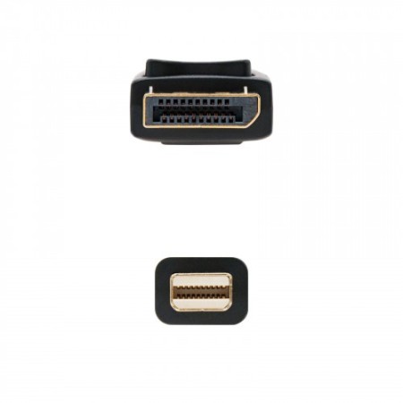Nanocable DisplayPort, 2m Mini DisplayPort Negro