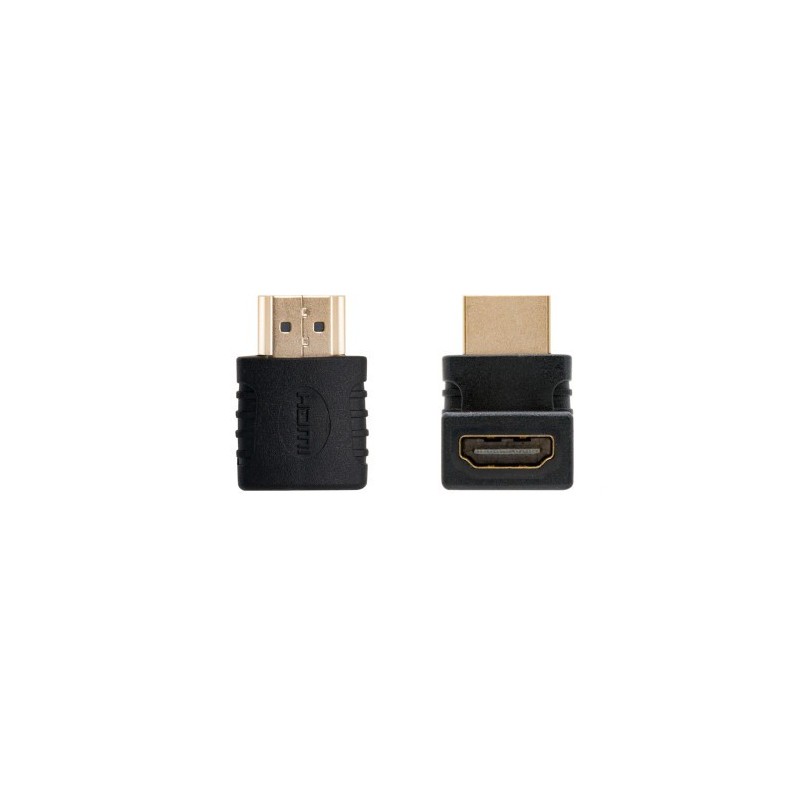 Nanocable 10.16.0011 cambiador de género para cable HDMI Negro