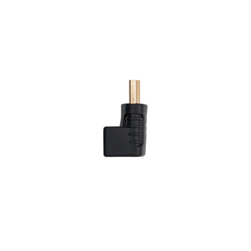 Nanocable 10.16.0011 cambiador de género para cable HDMI Negro