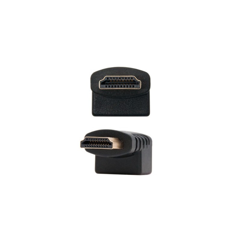 Nanocable 10.16.0011 cambiador de género para cable HDMI Negro