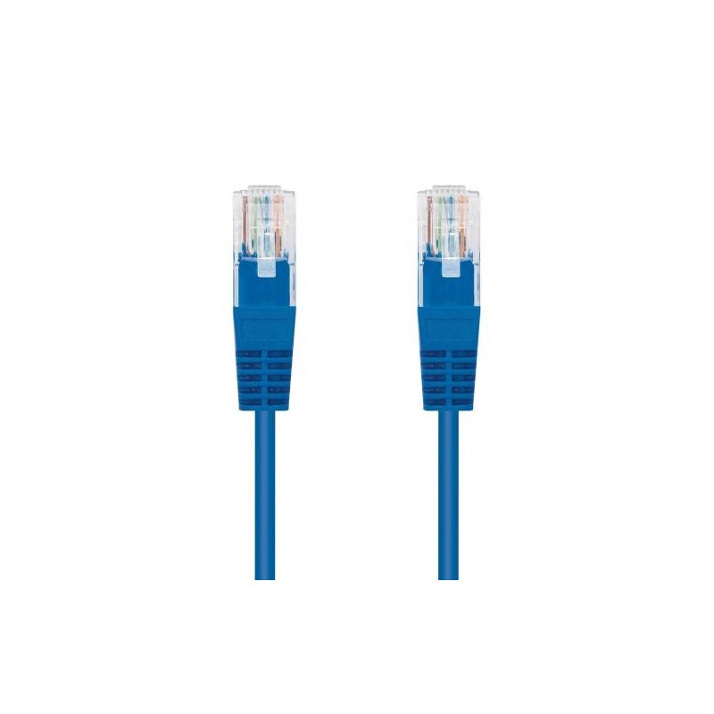NANOCABLE CABLE RED LATIGUILLO RJ45 CAT.6 UTP AWG24, AZUL, 3.0 M (10.20.0403-BL)