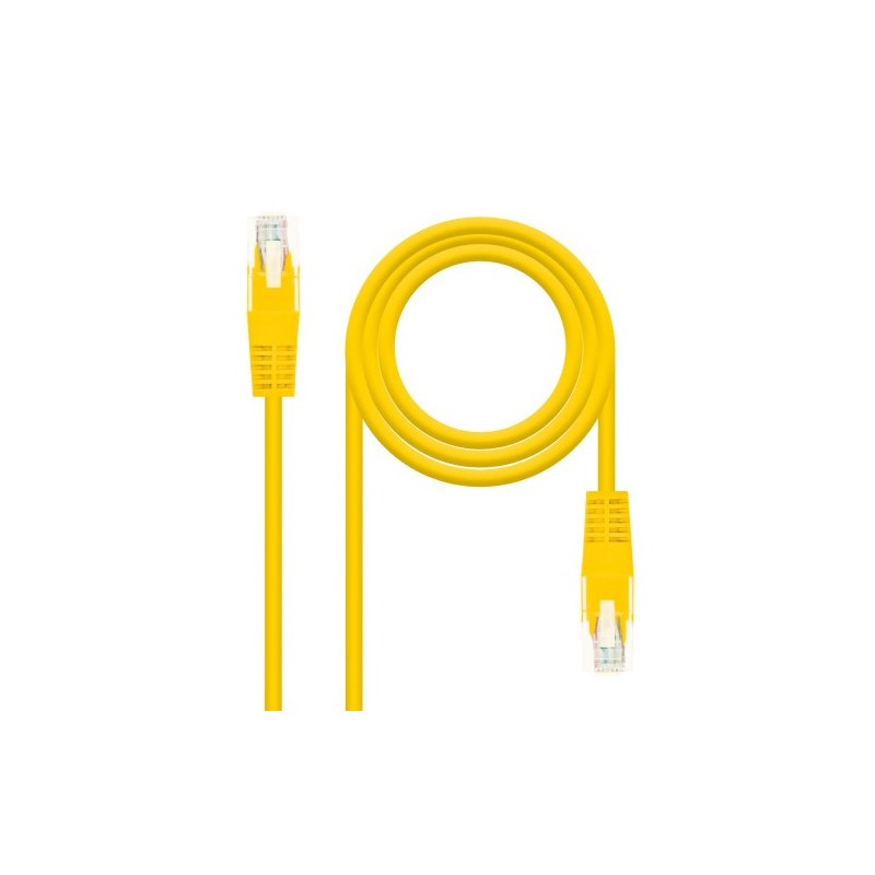 Nanocable 10.20.0403-Y cable de red Amarillo 3 m Cat6 U/UTP (UTP)