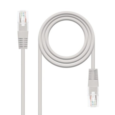 Nanocable 10.20.1302 cable de red Gris 2 m Cat6 U/UTP (UTP)