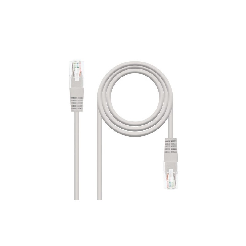 Nanocable 10.20.1302 cable de red Gris 2 m Cat6 U/UTP (UTP)