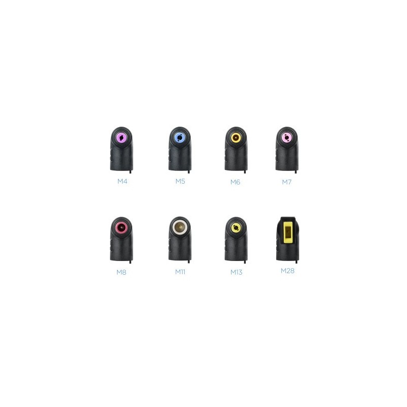 TooQ TQLC-65BS02AT adaptador e inversor de corriente Interior 65 W Negro