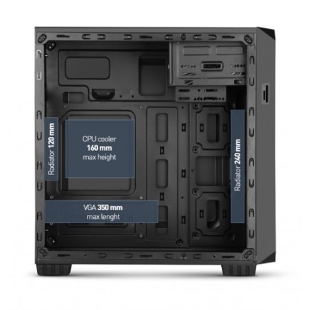 NOX Coolbay MX2 Mini Tower Negro