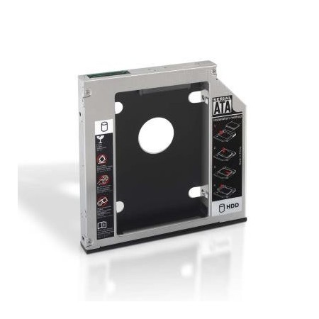 NANOCABLE ADAPTADOR HDD 9,5MM PARA UNIDAD OPTICA PORTATIL 12,7MM