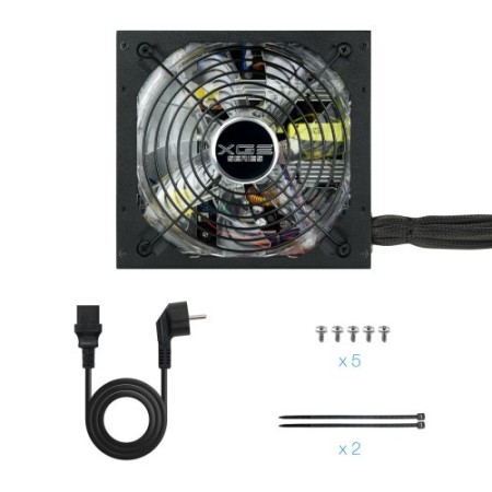 TooQ TQXGEII-800SAP unidad de fuente de alimentación 800 W 20+4 pin ATX ATX Negro