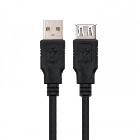Nanocable CABLE USB 2.0, TIPO A/M-A/H, NEGRO, 3.0 M