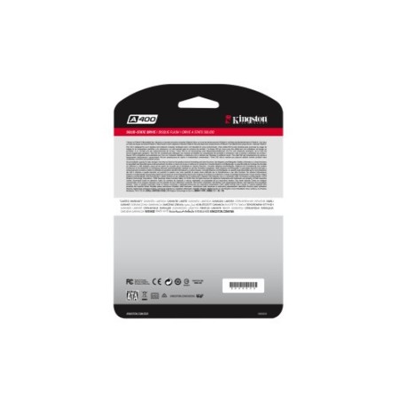 Kingston Technology A400 2.5″ 240 GB Serial ATA III TLC