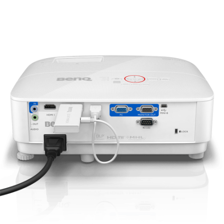 Benq TH671ST videoproyector 3000 lúmenes ANSI DLP 1080p (1920x1080) Proyector para escritorio Blanco