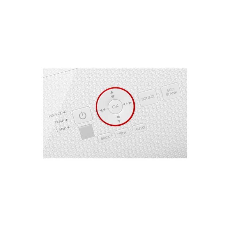 Benq TH671ST videoproyector 3000 lúmenes ANSI DLP 1080p (1920x1080) Proyector para escritorio Blanco