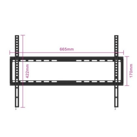 Ewent EW1503 soporte para TV 177,8 cm (70″) Negro