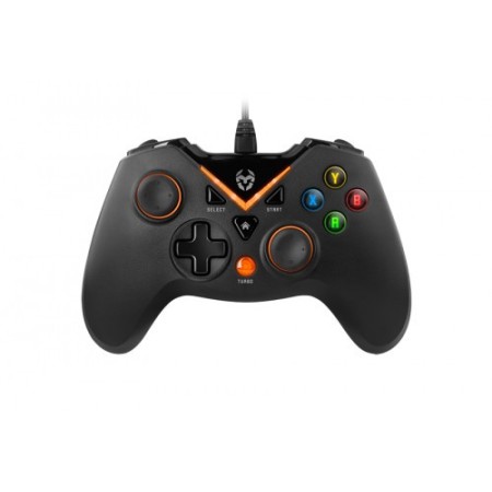 NOX NXKROMKEY mando y volante Gamepad Android,PC,Playstation 3 Analógico USB Negro