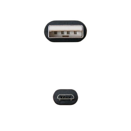 Nanocable Conversor DVI 24+1/m A VGA HDB15/h, Negro, 10 cm