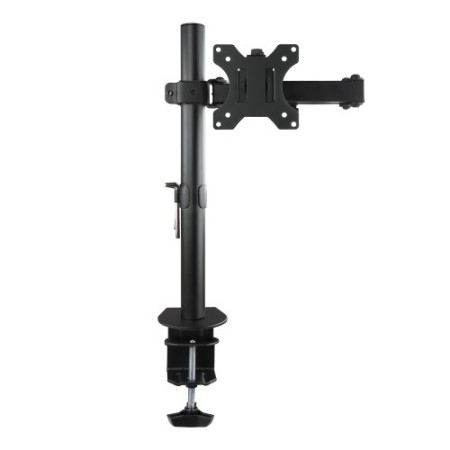 TooQ Soporte de Mesa Giratorio e Inclinable para Pantalla (Monitor / TV Plasma / LCD / LED) 13″-32″, de Un Brazo, max 8 kg, Negr