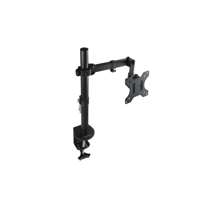 TooQ Soporte de Mesa Giratorio e Inclinable para Pantalla (Monitor / TV Plasma / LCD / LED) 13″-32″, de Un Brazo, max 8 kg, Negr