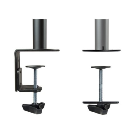 TooQ Soporte de Mesa Giratorio e Inclinable para Pantalla (Monitor / TV Plasma / LCD / LED) 13″-32″, de Un Brazo, max 8 kg, Negr