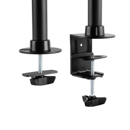 TooQ Soporte de mesa para 3 pantallas (monitor / plasma / LCD / LED) 13″-27″