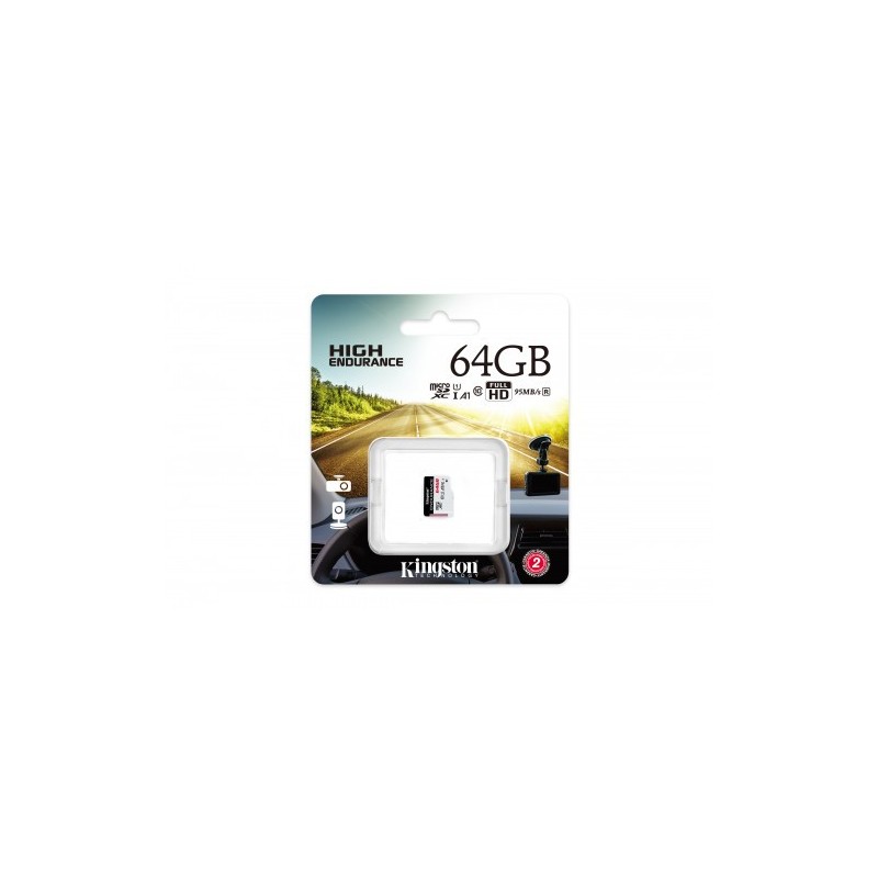 Kingston Technology High Endurance memoria flash 64 GB MicroSD Clase 10 UHS-I