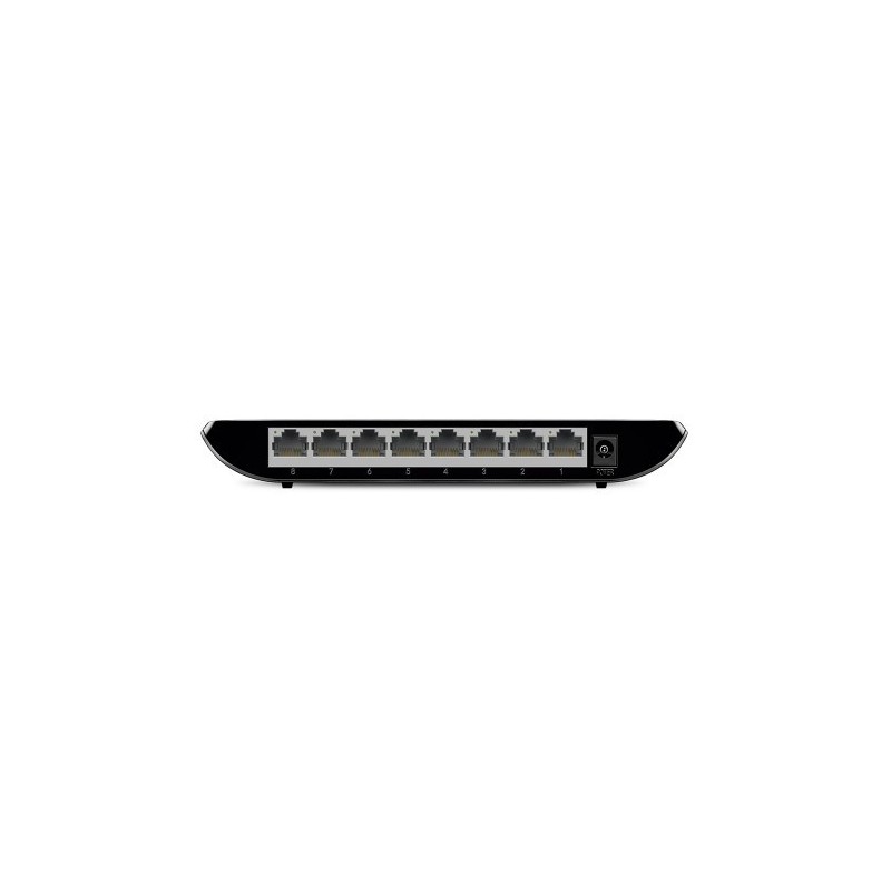 TP-LINK TL-SG1008D No administrado Gigabit Ethernet (10/100/1000) Negro