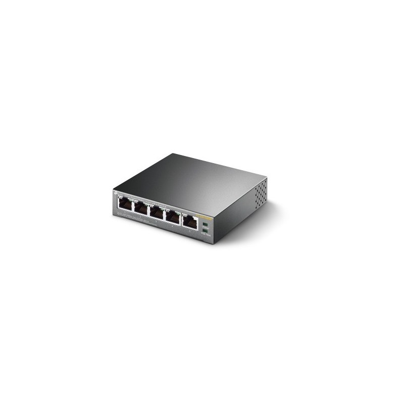 TP-LINK TL-SG1005P No administrado Gigabit Ethernet (10/100/1000) Energía sobre Ethernet (PoE) Negro