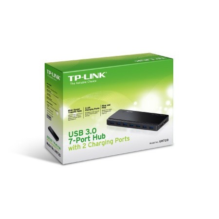 TP-LINK UH720 USB 3.2 Gen 1 (3.1 Gen 1) Micro-B 5000 Mbit/s Negro