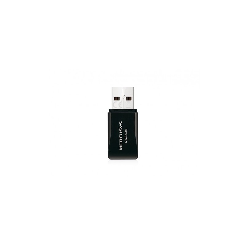 Mercusys MW300UM adaptador y tarjeta de red Interno USB 300 Mbit/s