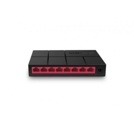 Mercusys MS108G switch No administrado Gigabit Ethernet (10/100/1000) Negro