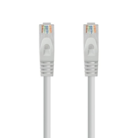 Nanocable Cable de red latiguillo RJ45 LSZH Cat.6A UTP AWG24, Gris, 0.5 m