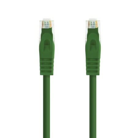 Nanocable Cable de red latiguillo RJ45 LSZH Cat.6A UTP AWG24, Verde, 1.0m