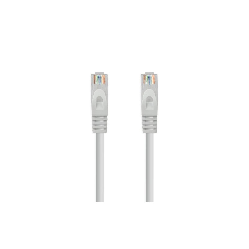 Nanocable Cable de red latiguillo RJ45 LSZH Cat.6A UTP AWG24, Gris, 3.0 m