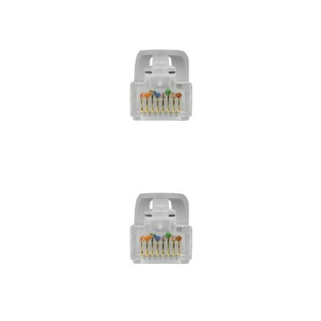 Nanocable Cable de red latiguillo RJ45 LSZH Cat.6A UTP AWG24, Gris, 3.0 m