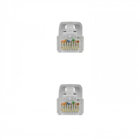 Nanocable Cable de red latiguillo RJ45 LSZH Cat.6A UTP AWG24, Gris, 5.0 m