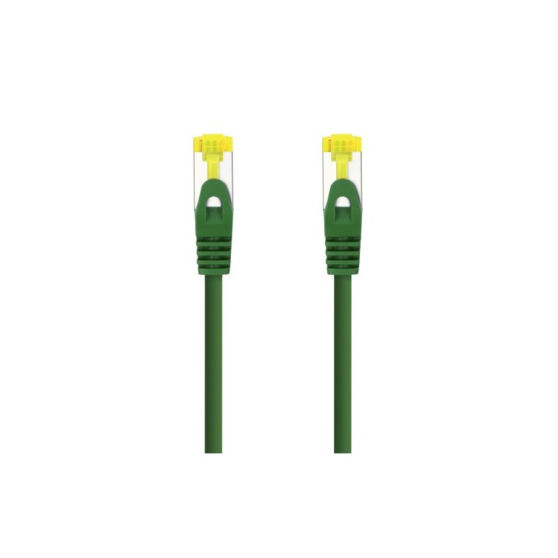 Nanocable Cable de red latiguillo RJ45 LSZH Cat.6A SFTP AWG26, Verde, 1.0 m
