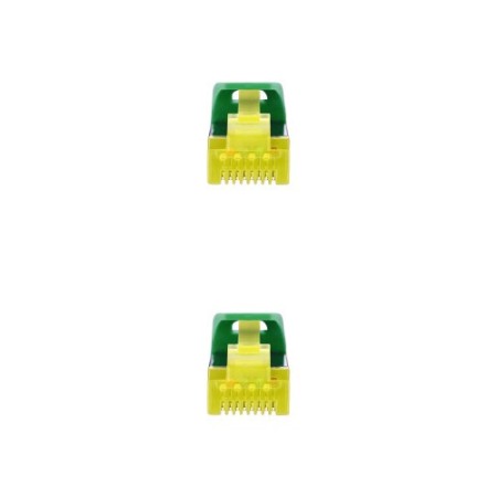 Nanocable Cable de red latiguillo RJ45 LSZH Cat.6A SFTP AWG26, Verde, 1.0 m