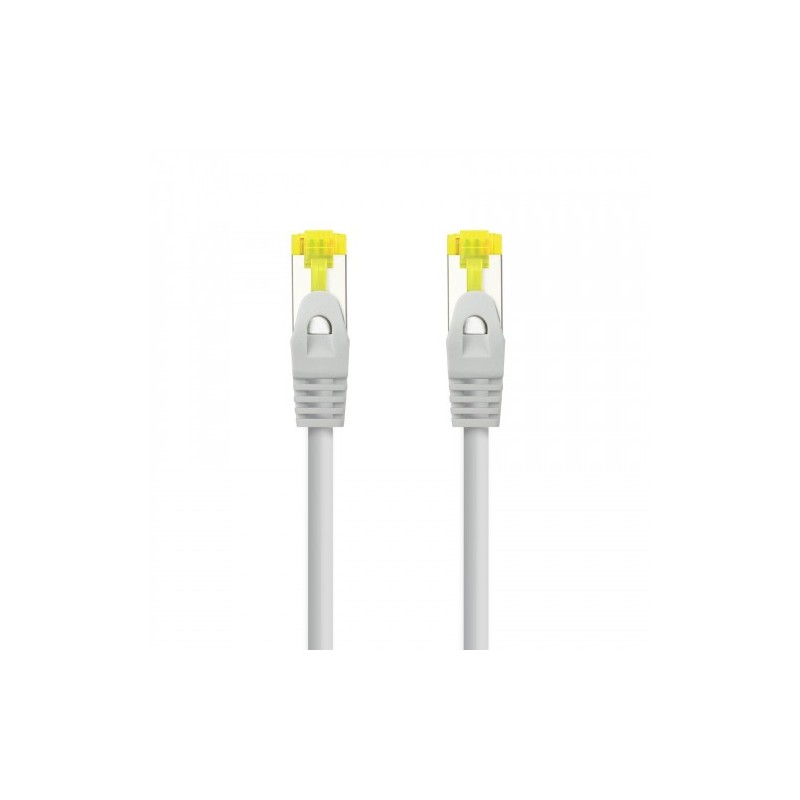 Nanocable Cable de red latiguillo RJ45 LSZH Cat.6A SFTP AWG26, Gris, 2.0 m