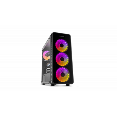 NOX Hummer TGM Midi Tower Negro